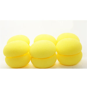 6pcs Magic Hair Curlers Cute Hair Rollers Curler Soft Sponge Foam Balls Curling Rollers Hair Care Lovely DIY Curling Tools