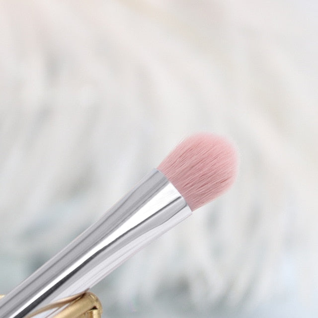 BBL Pink Premium Makeup Brushes Loose Powder Buffing Sculpting Blush Tapered Blending Highlighter Eyeshadow Brush Make Up Tools